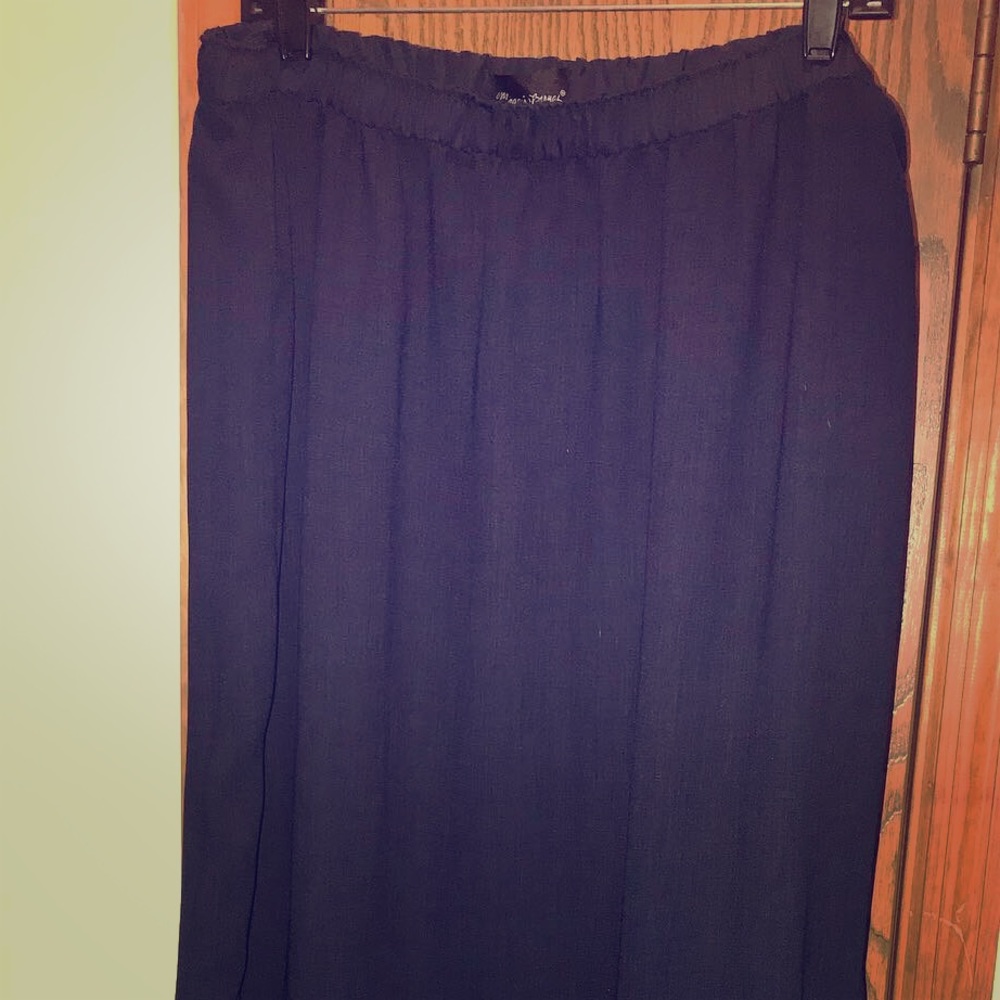 Women's Plus Size ✨Ankle Length ✨ Blue Skirt